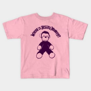 Where is Bella’s Monkey? Kids T-Shirt